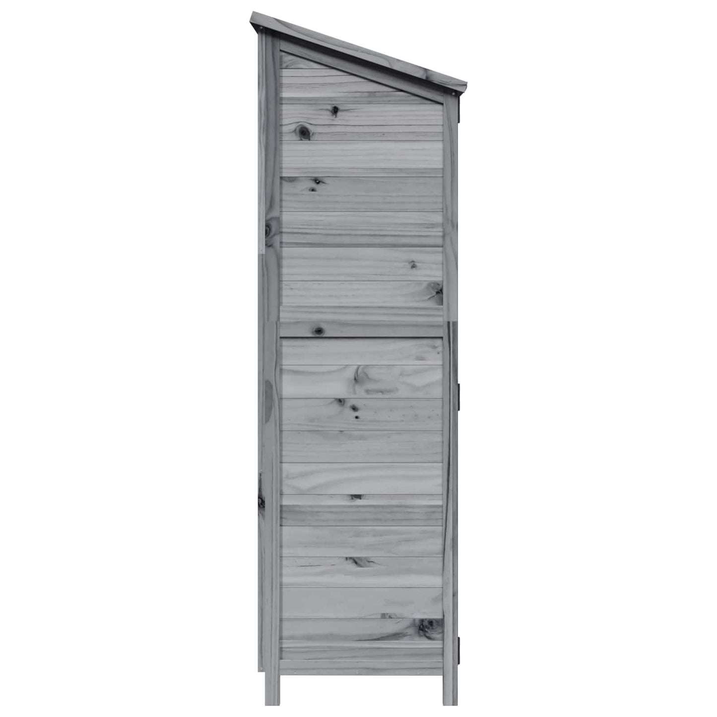 vidaXL Garden Shed Grey 106.5 x 56 x 176 cm Engineered Wood