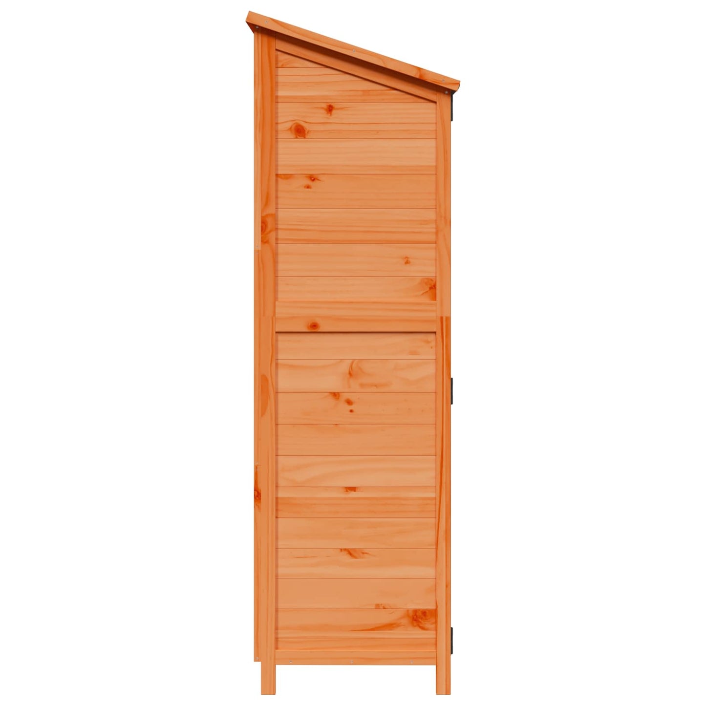 vidaXL Garden Shed with Roof Brown 106.5 x 56 x 176 cm Solid Fir Wood