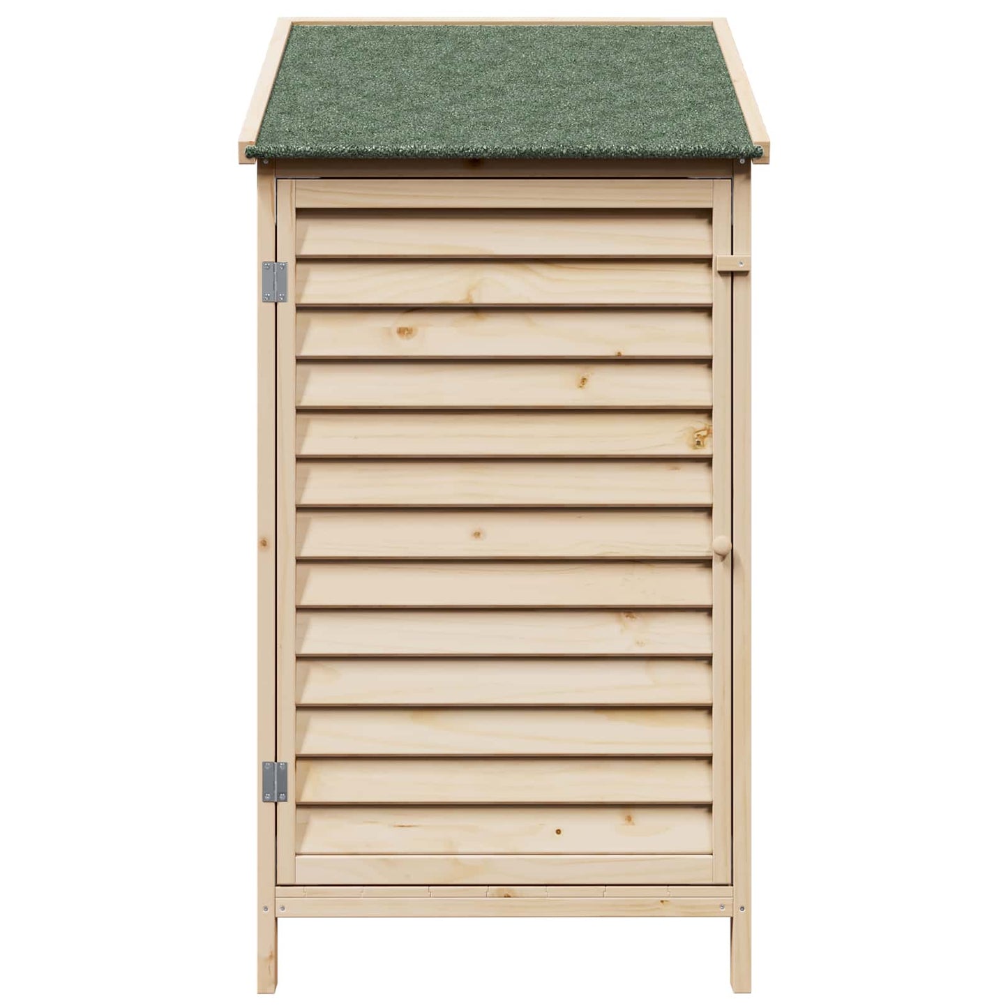 vidaXL Garden Shed with Roof Natural 59 x 56 x 113.5 cm Solid Fir Wood