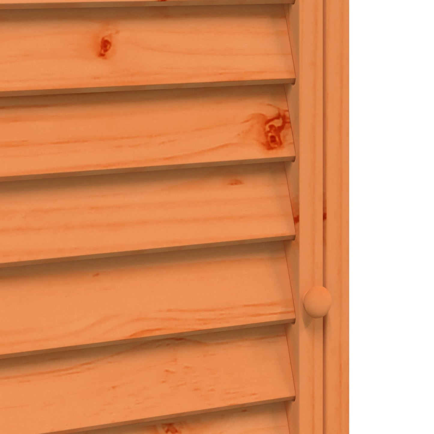 vidaXL Garden Shed with Roof Brown 59 x 56 x 113.5 cm Solid Fir Wood