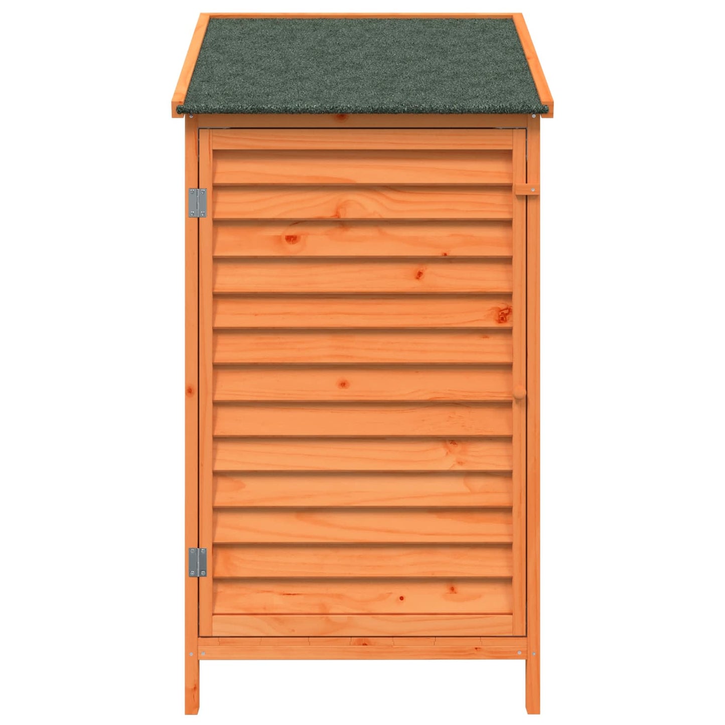 vidaXL Garden Shed with Roof Brown 59 x 56 x 113.5 cm Solid Fir Wood