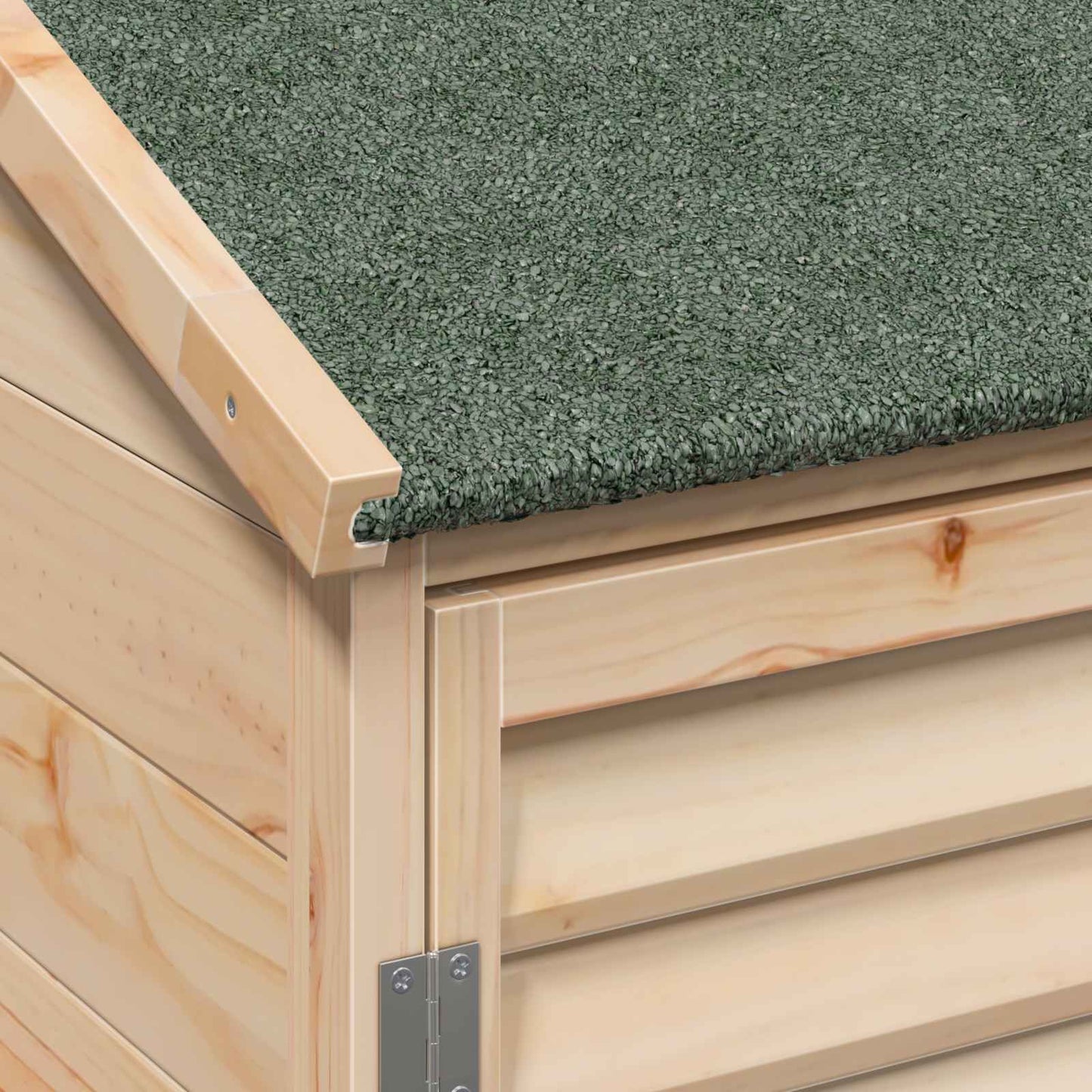 vidaXL Garden Shed Natural 106 x 56 x 113.5 cm Solid Fir Wood