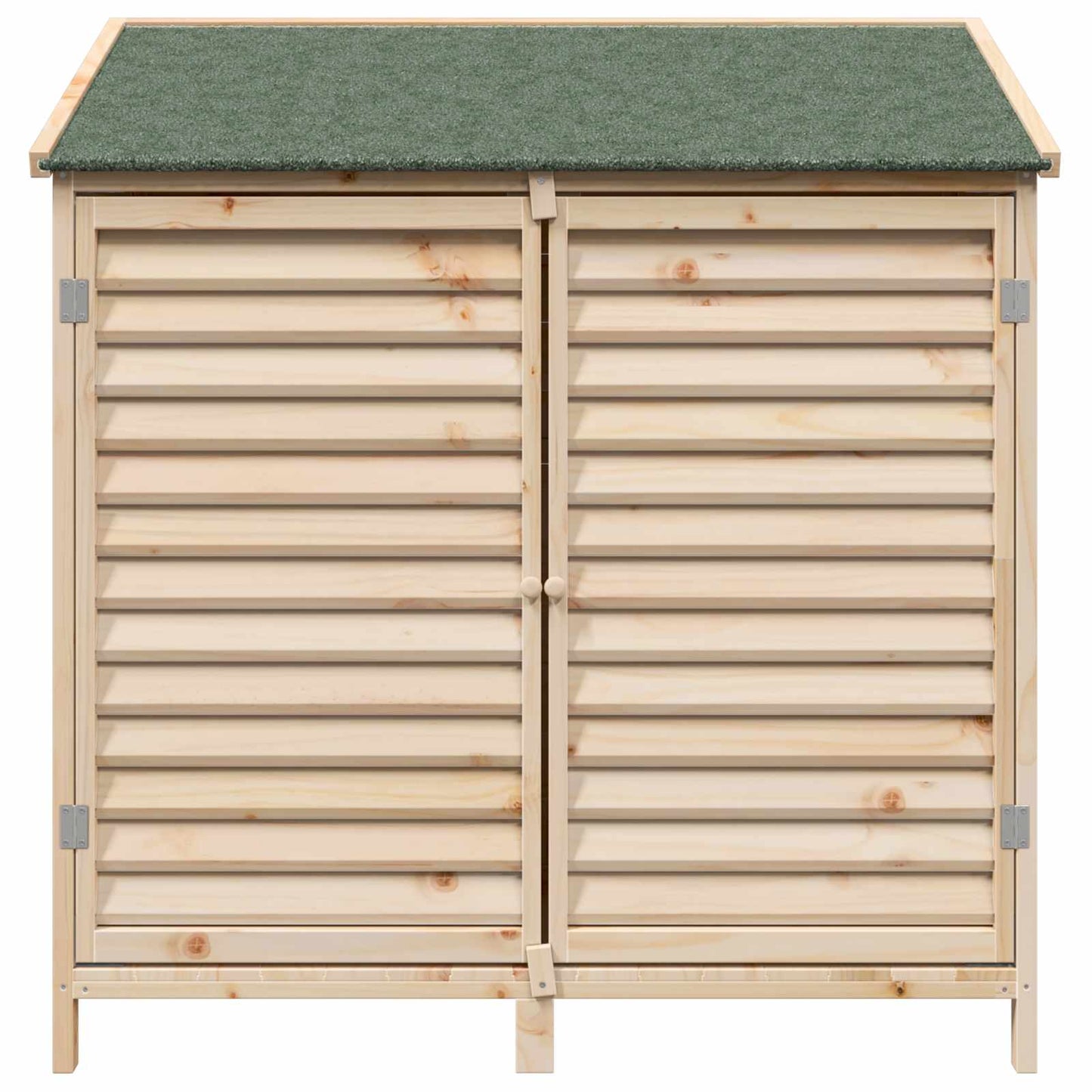 vidaXL Garden Shed Natural 106 x 56 x 113.5 cm Solid Fir Wood