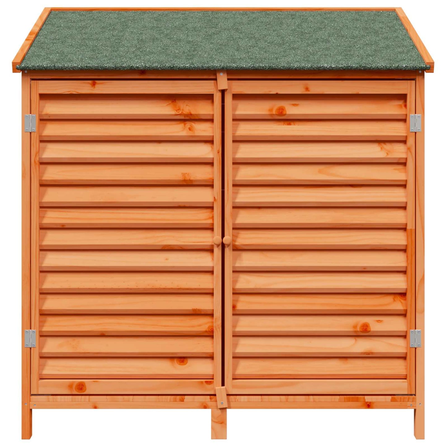 vidaXL Garden Shed with Roof Brown 106 x 56 x 113.5 cm Solid Fir Wood