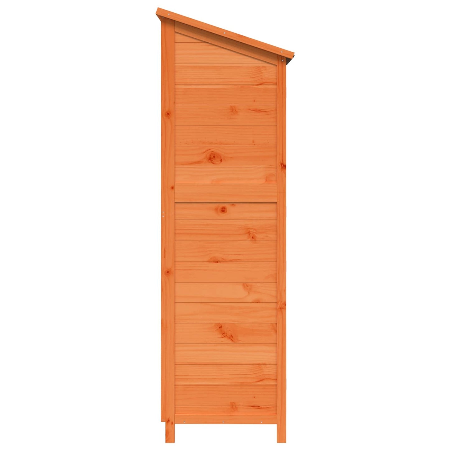 vidaXL Garden Shed with Roof Brown 59 x 56 x 176 cm Solid Fir Wood