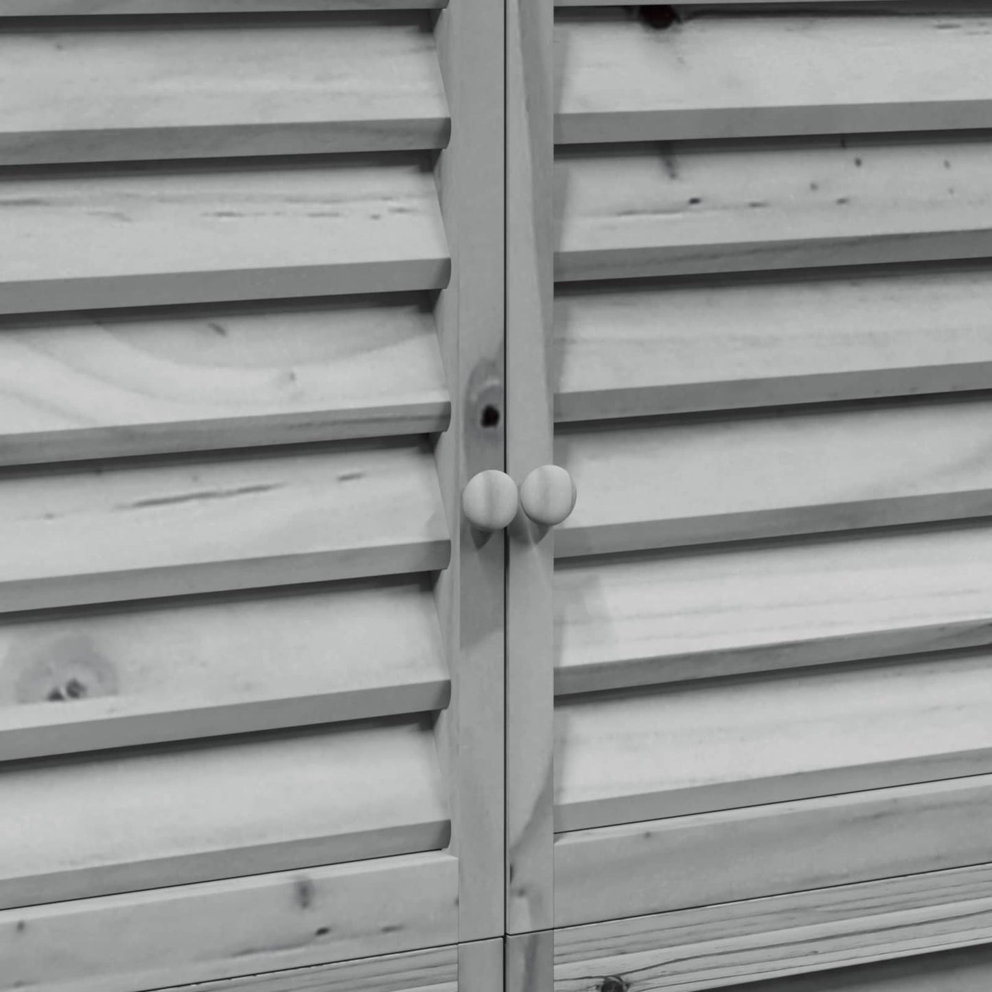 vidaXL Garden Shed with Roof Grey 106 x 56 x 176.5 cm Solid Fir Wood