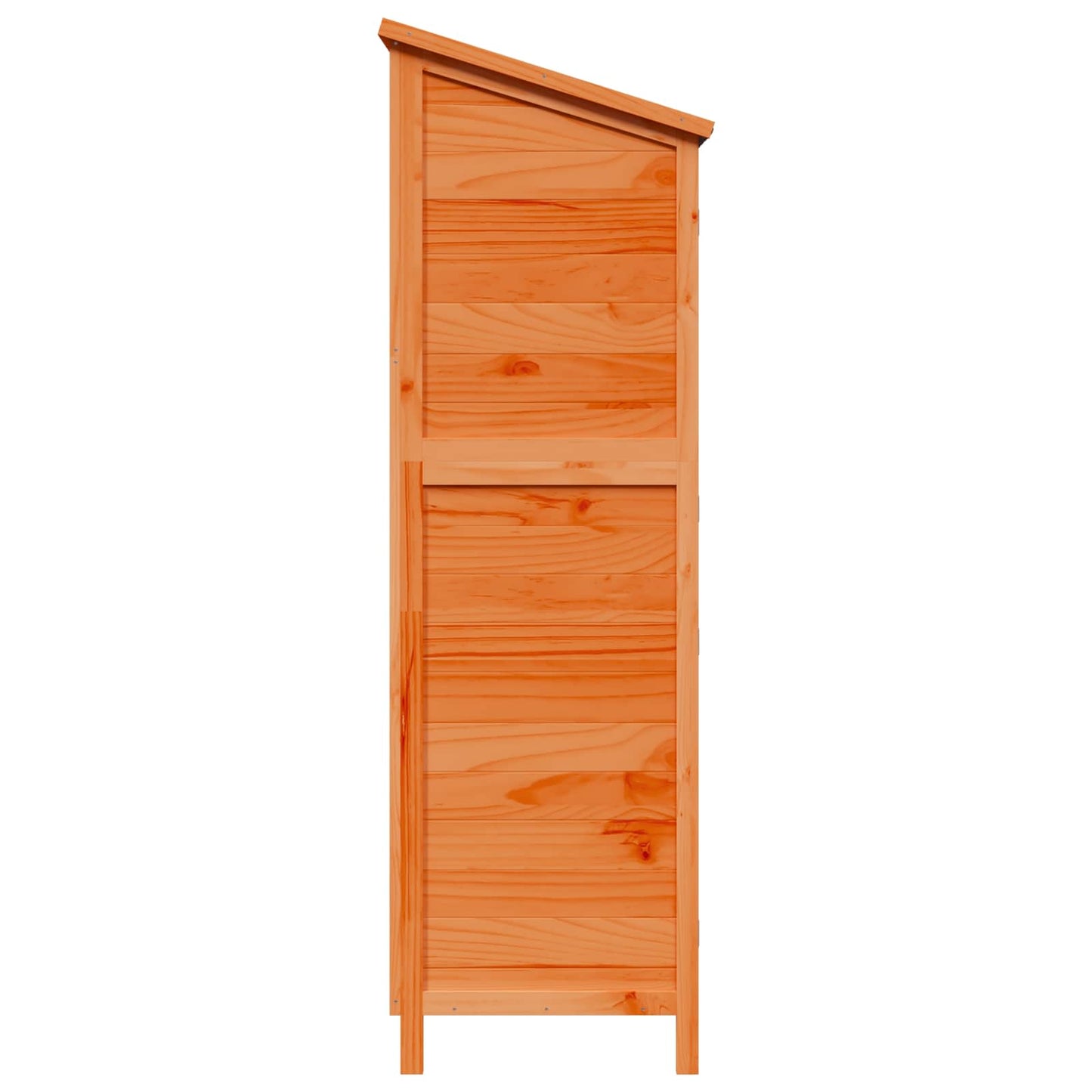 vidaXL Garden Shed with Roof Brown 106 x 56 x 176.5 cm Solid Fir Wood