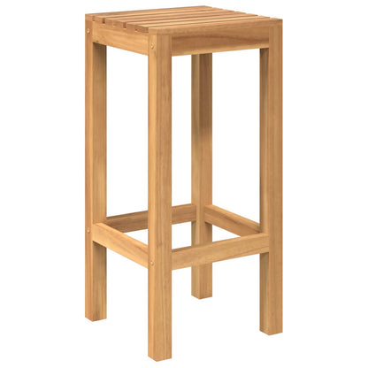 vidaXL Outdoor Bar Set 3 pcs Untreated Solid Teak Wood