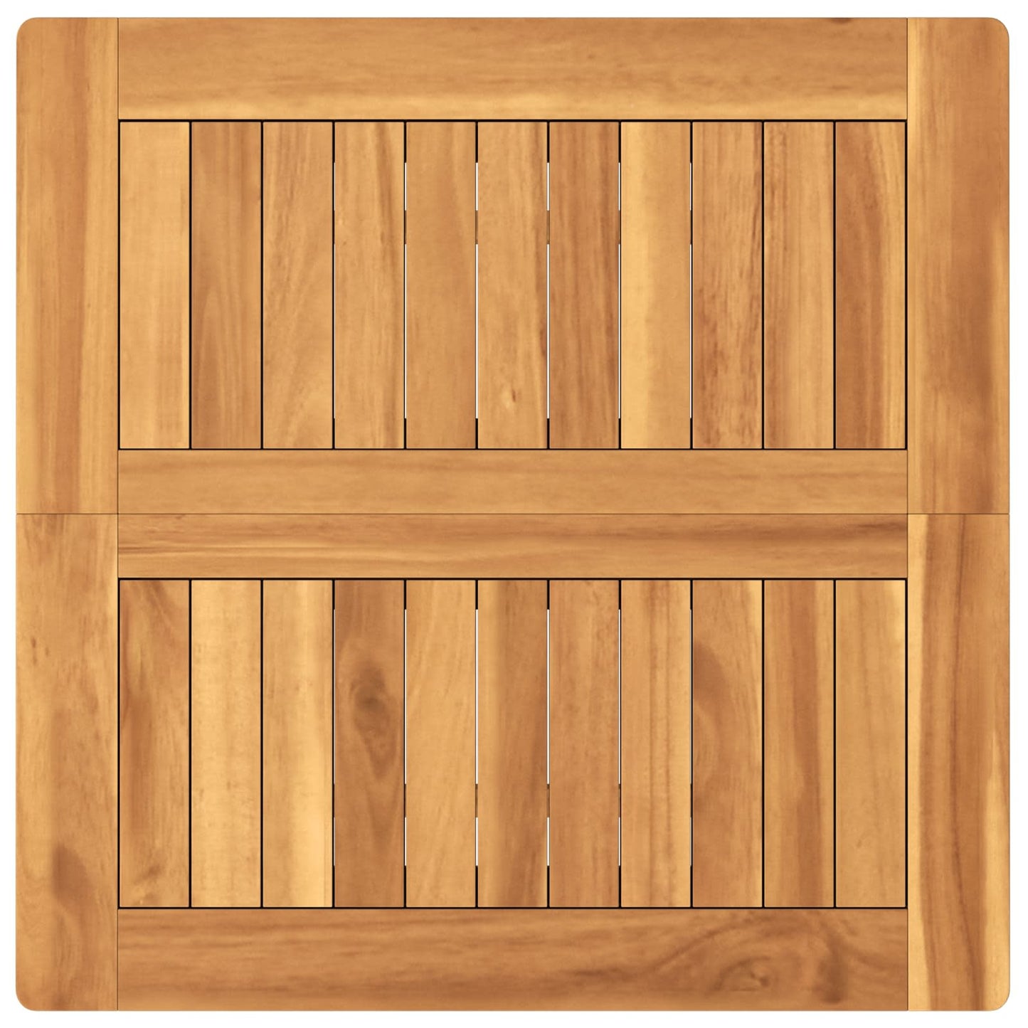 vidaXL Outdoor Bar Set 3 pcs Untreated Solid Teak Wood