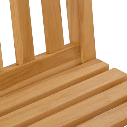 vidaXL Outdoor Bar Set 3 pcs Untreated Solid Teak Wood