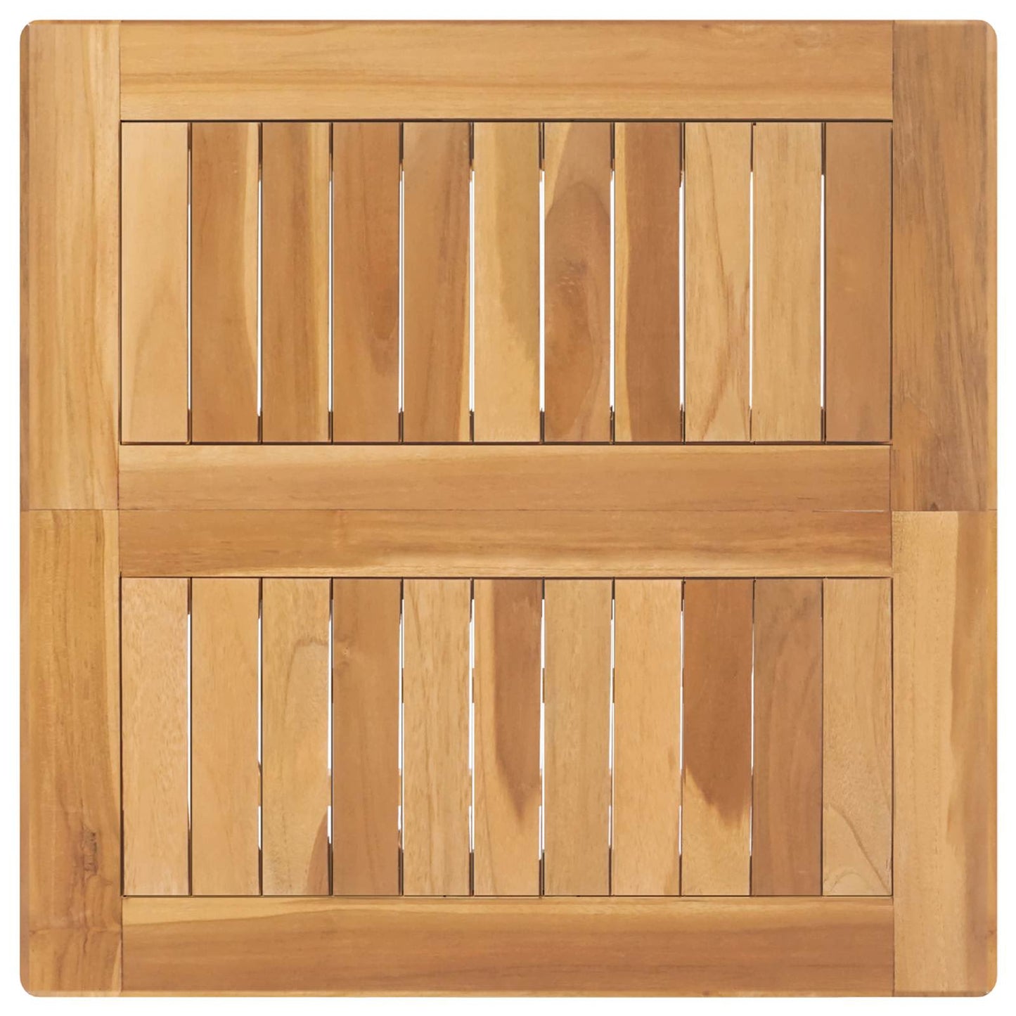 vidaXL Outdoor Bar Set 3 pcs Untreated Solid Teak Wood
