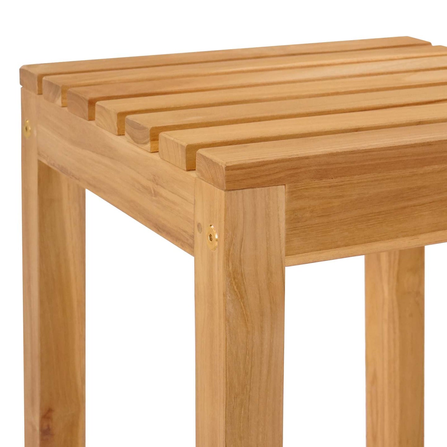 vidaXL Outdoor Bar Set 5 pcs Untreated Solid Teak Wood