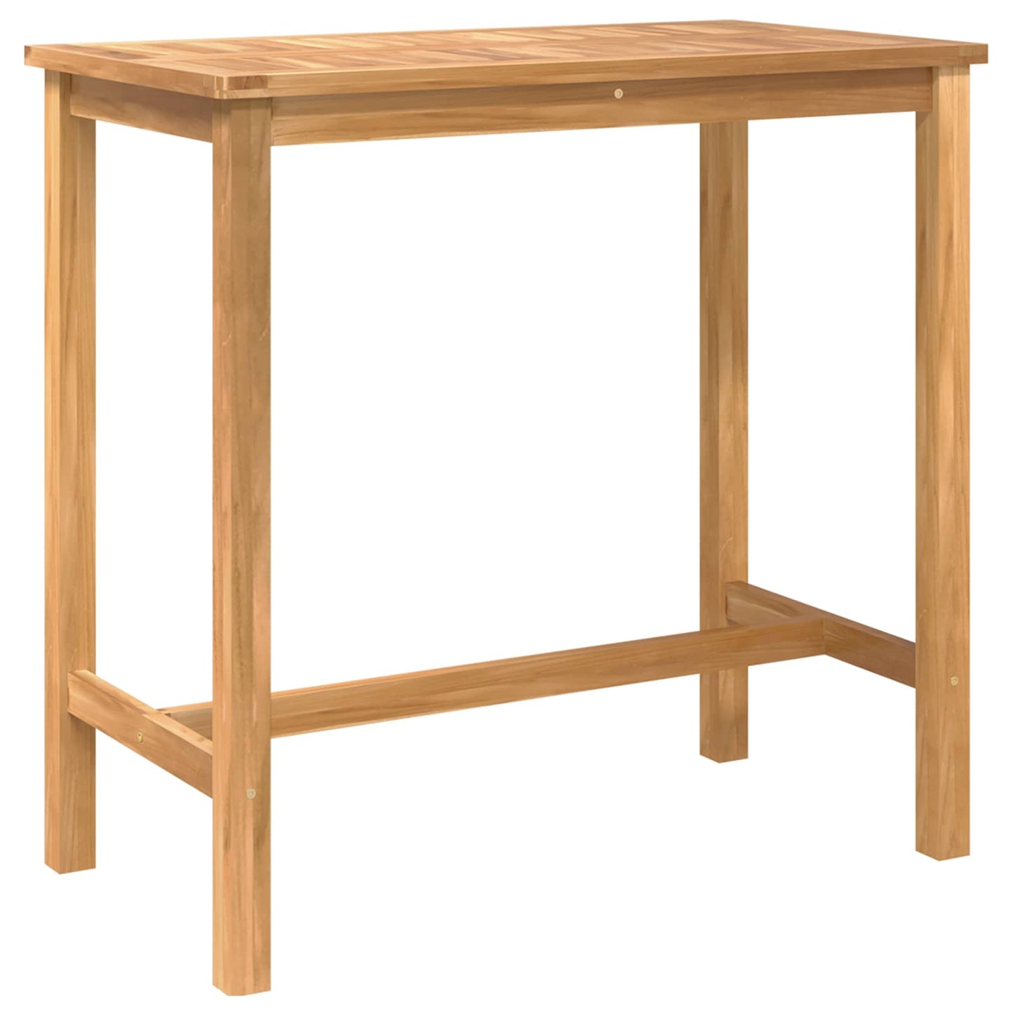 vidaXL Outdoor Bar Set 5 pcs Untreated Solid Teak Wood