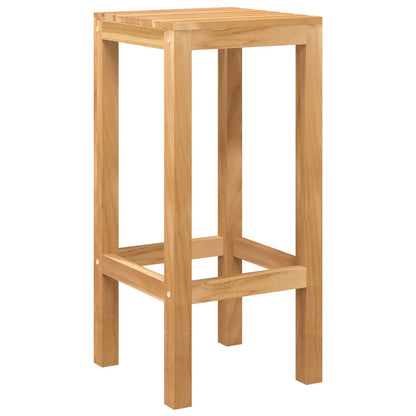 vidaXL Outdoor Bar Set 5 pcs Untreated Solid Teak Wood