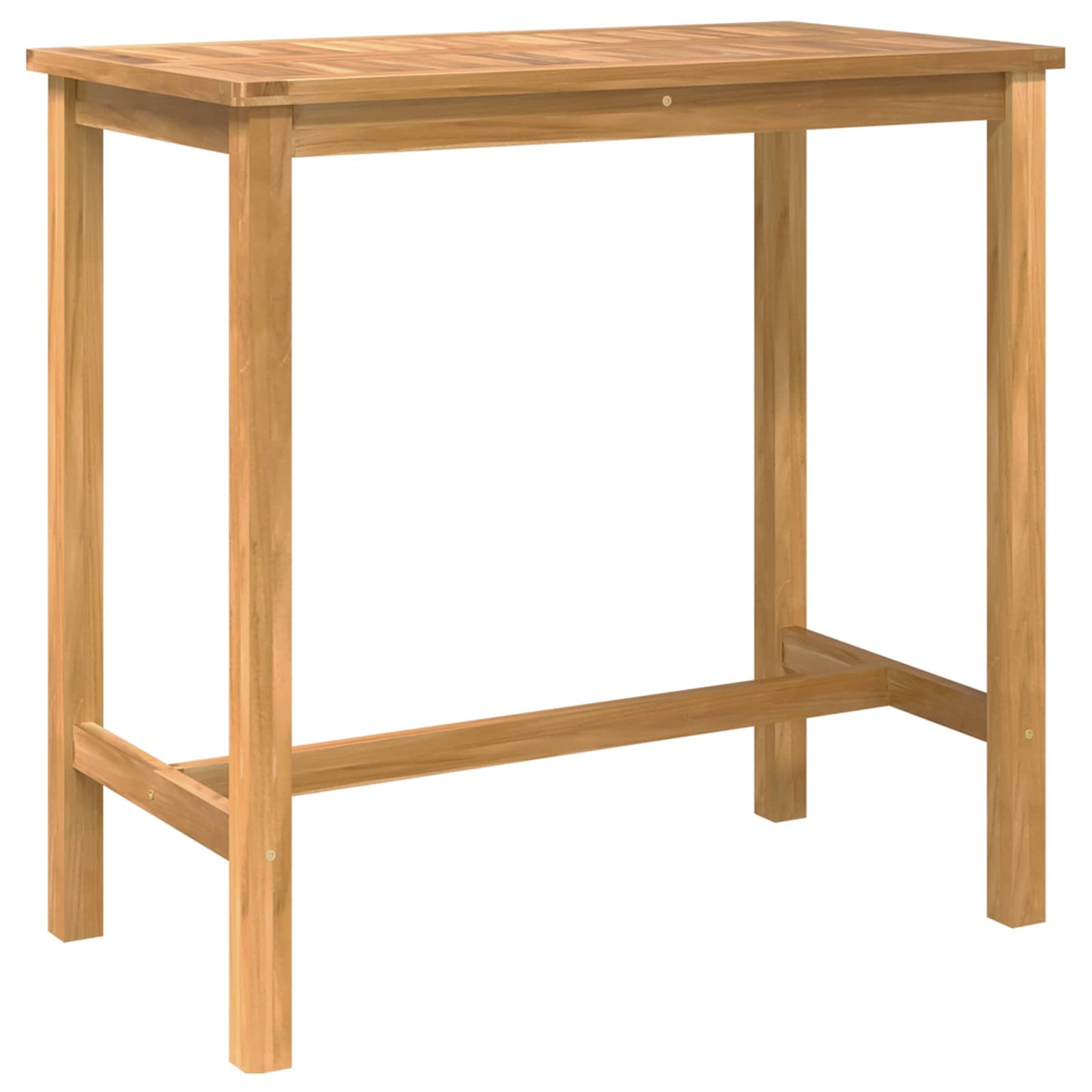 vidaXL Outdoor Bar Set 5 pcs Untreated Solid Teak Wood