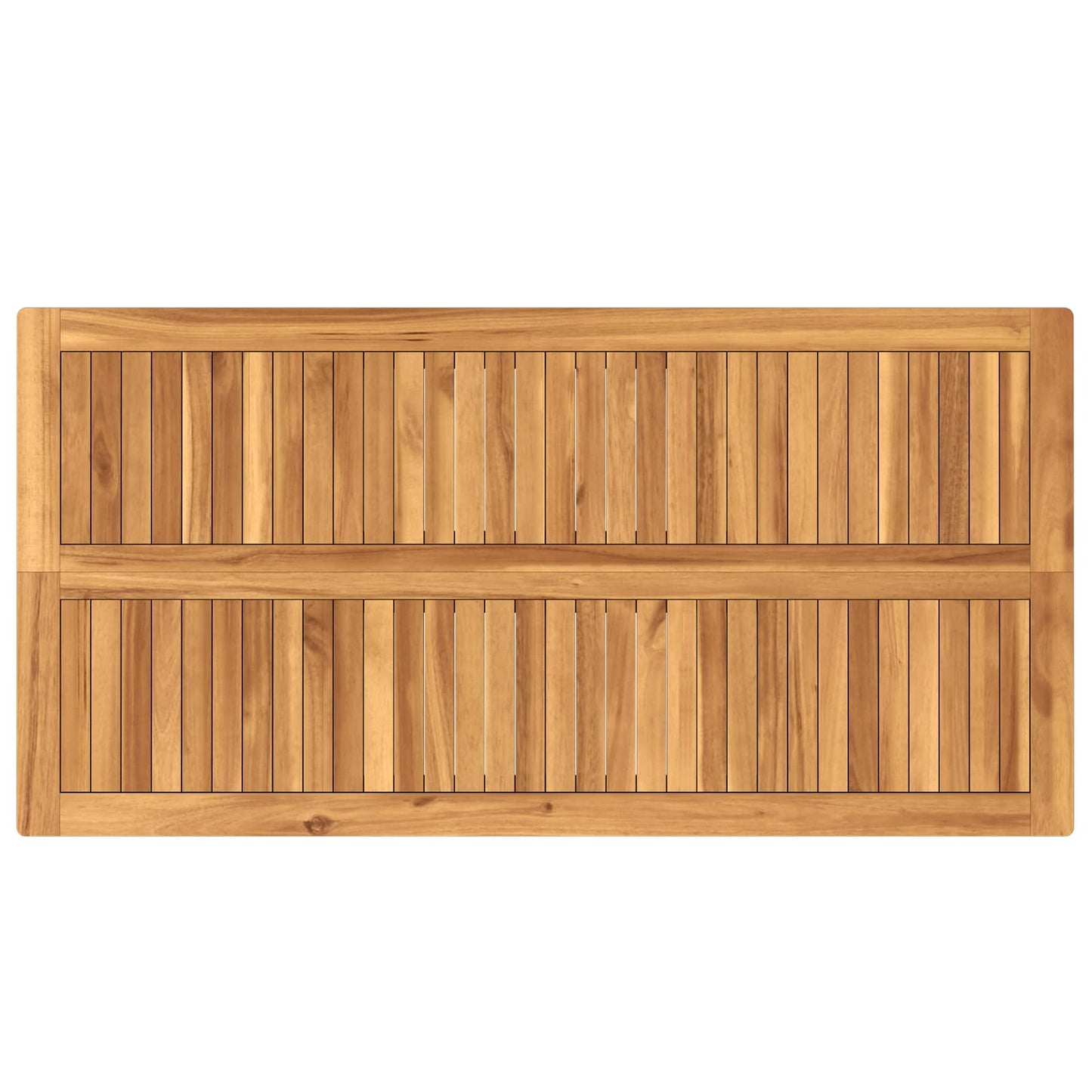 vidaXL Outdoor Bar Set 7 pcs Natural Solid Teak Wood