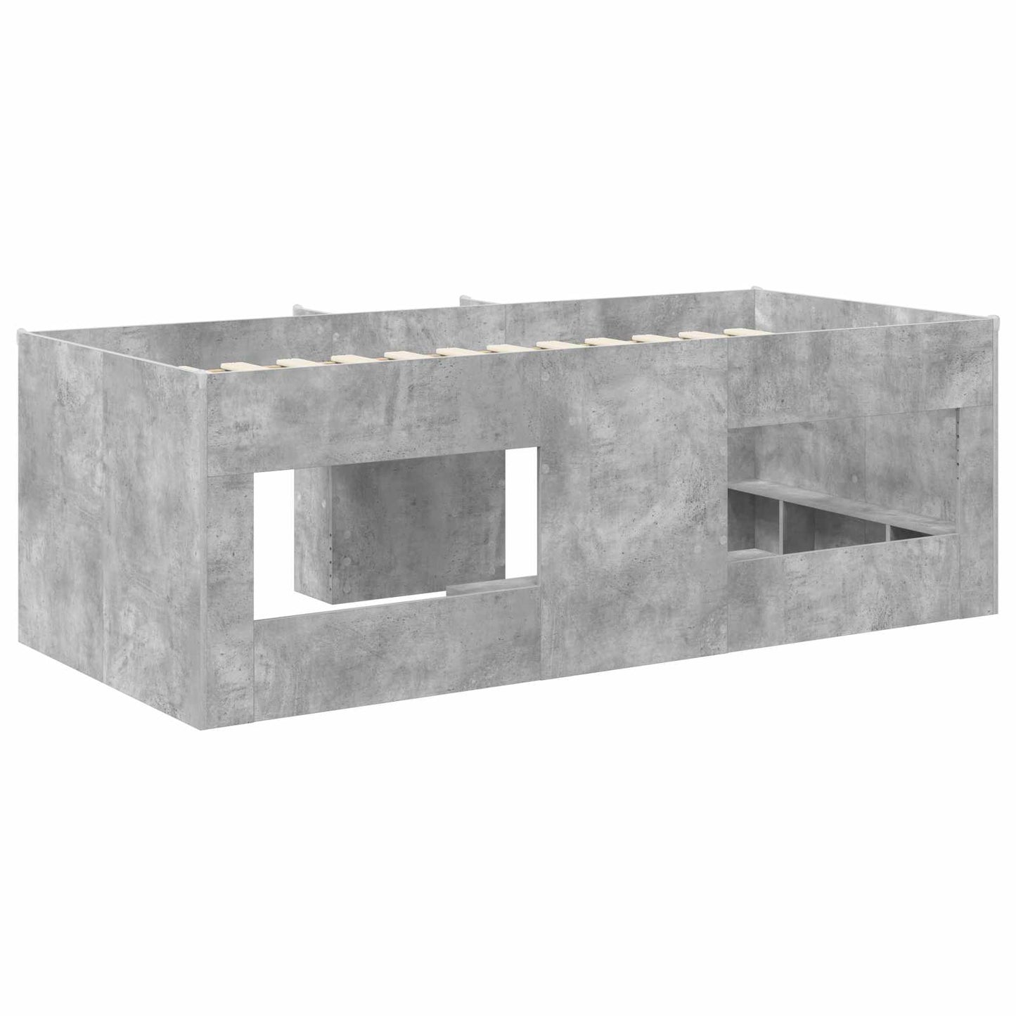 vidaXL Kids'High Bed Frame Concerte 203 x 101.1 x 68.5 cm
