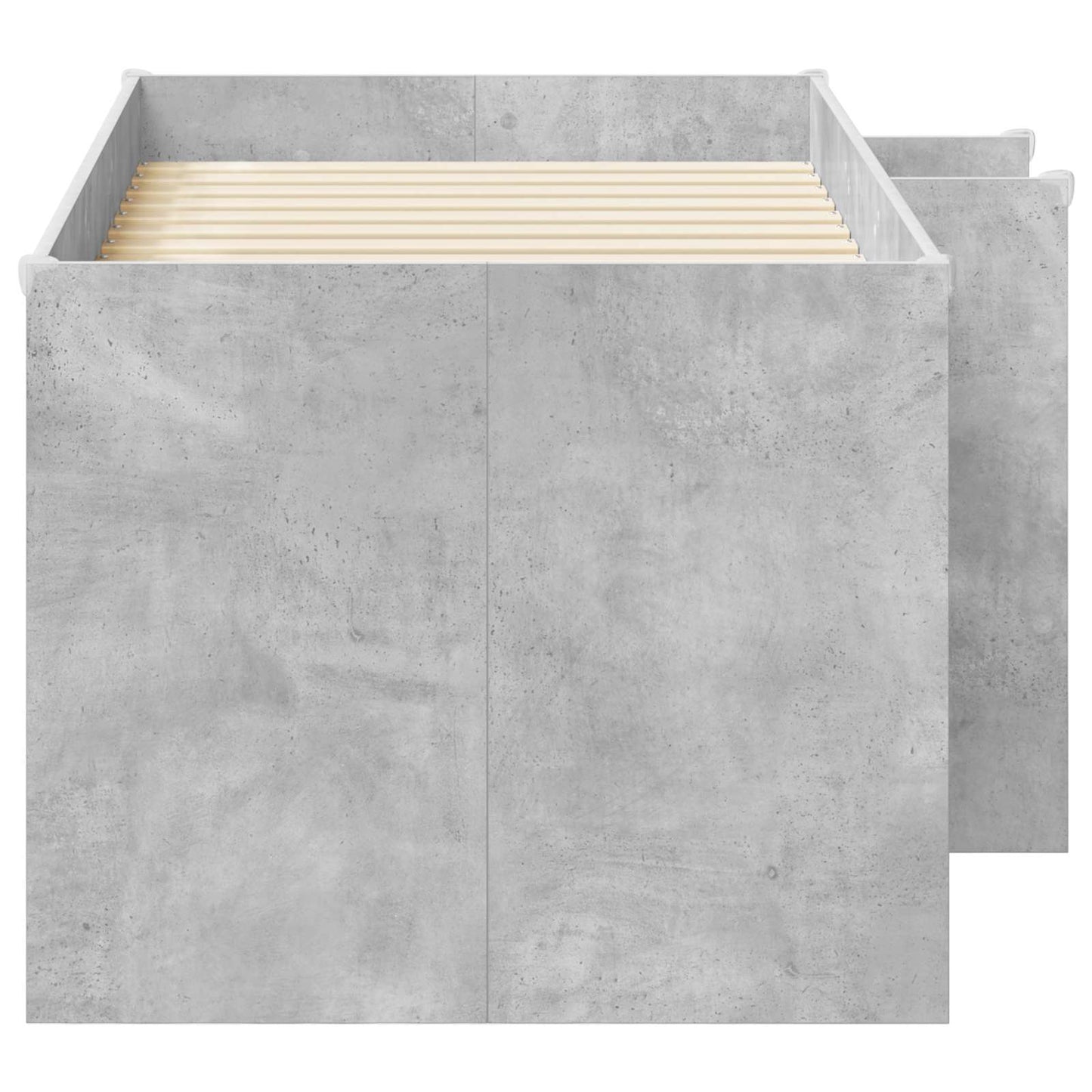 vidaXL Kids'High Bed Frame Concerte 163 x 101.1 x 68.5 cm