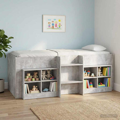 vidaXL Kids'High Bed Frame Concerte 193 x 96.1 x 68.5 cm