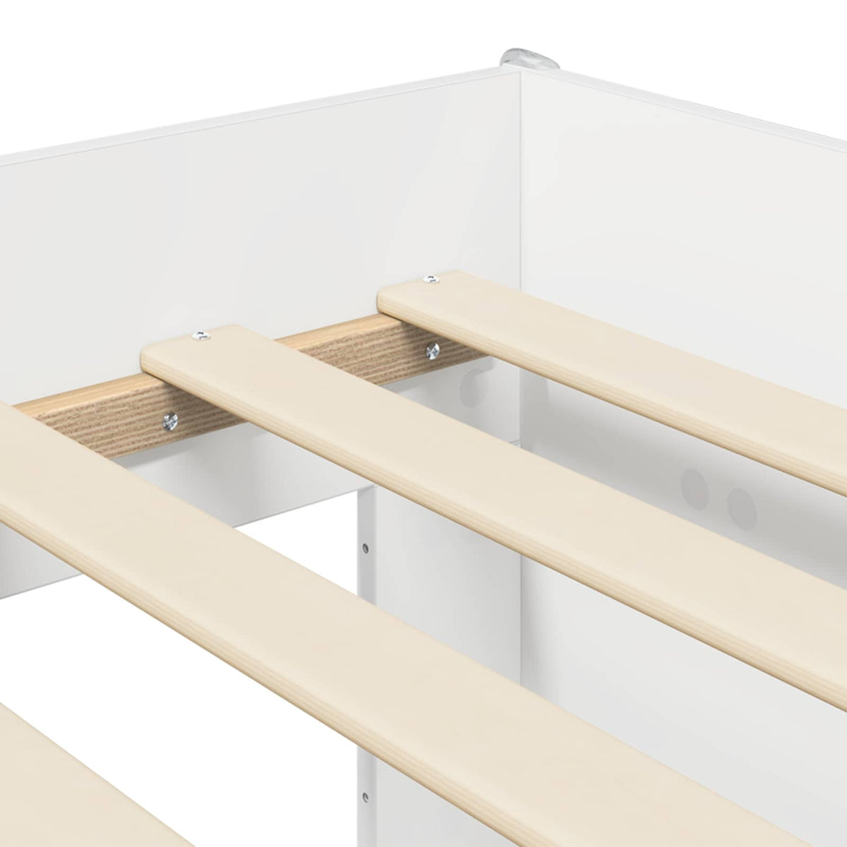 vidaXL Kids'Bed Frame White 80 x 200 cm Engineered Wood