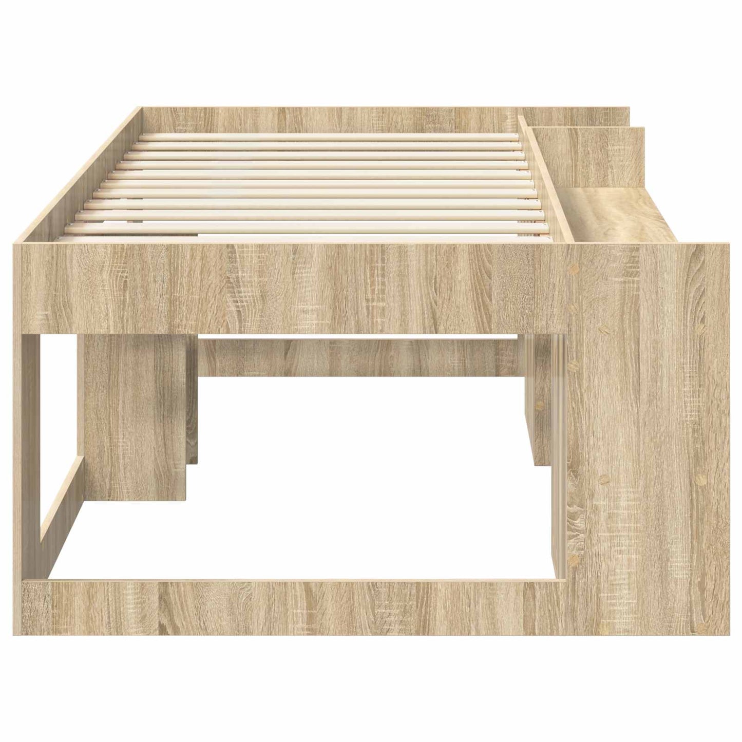 vidaXL Kids'Bed Frame with Storage Sonoma Oak 80 x 200 cm