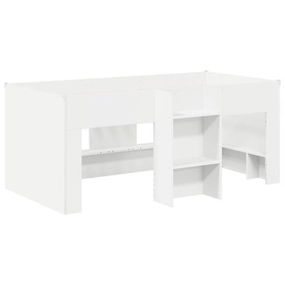 vidaXL Bed with Tunnel 3 pcs White Engineered Wood