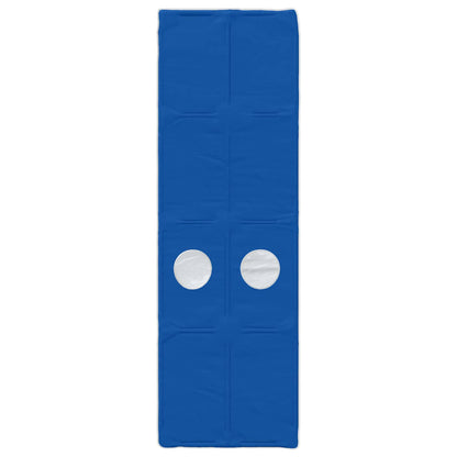 vidaXL Kids'High Bed Frame with Tunnel 3 pcs Sonoma Oak and Blue