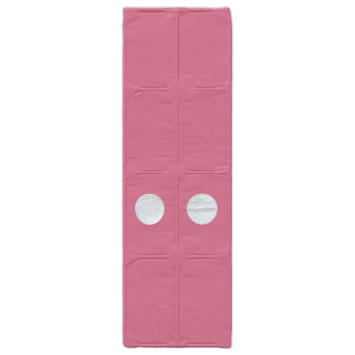 vidaXL Bed with Tunnel 3 pcs White and Pink Engineered Wood