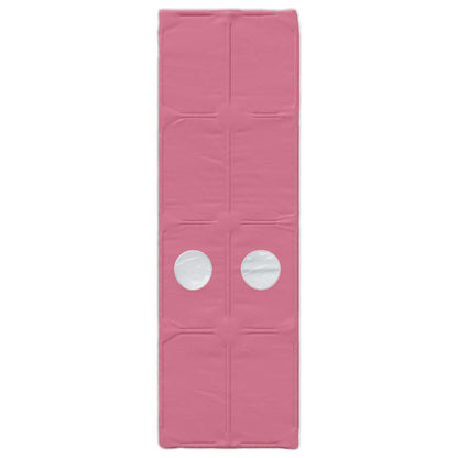 vidaXL Bed with Tunnel 3 pcs Sonoma Oak and Pink Engineered Wood