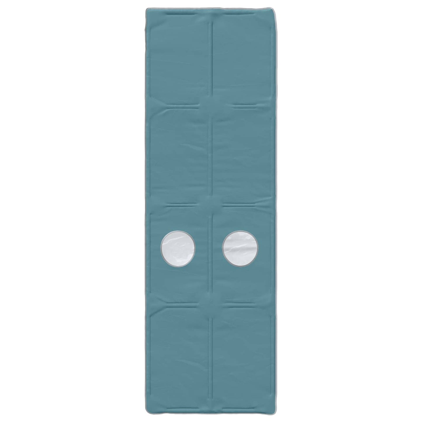 vidaXL Bed with Tunnel 3 pcs Sonoma Oak and Light Blue Engineered Wood