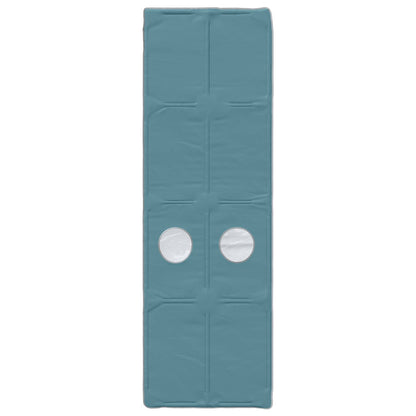vidaXL Bed with Tunnel 3 pcs Sonoma Oak and Light Blue Engineered Wood