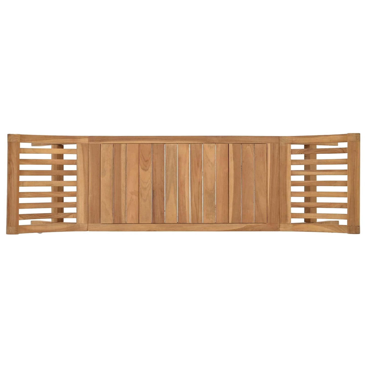 vidaXL Garden Bench 2 -Seater 126 cm Solid Teak Wood Natural