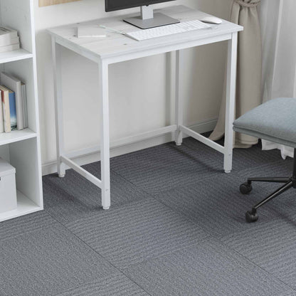 vidaXL Carpet Tile Light Grey 50 x 50 cm 4 pcs PP and Bitumen