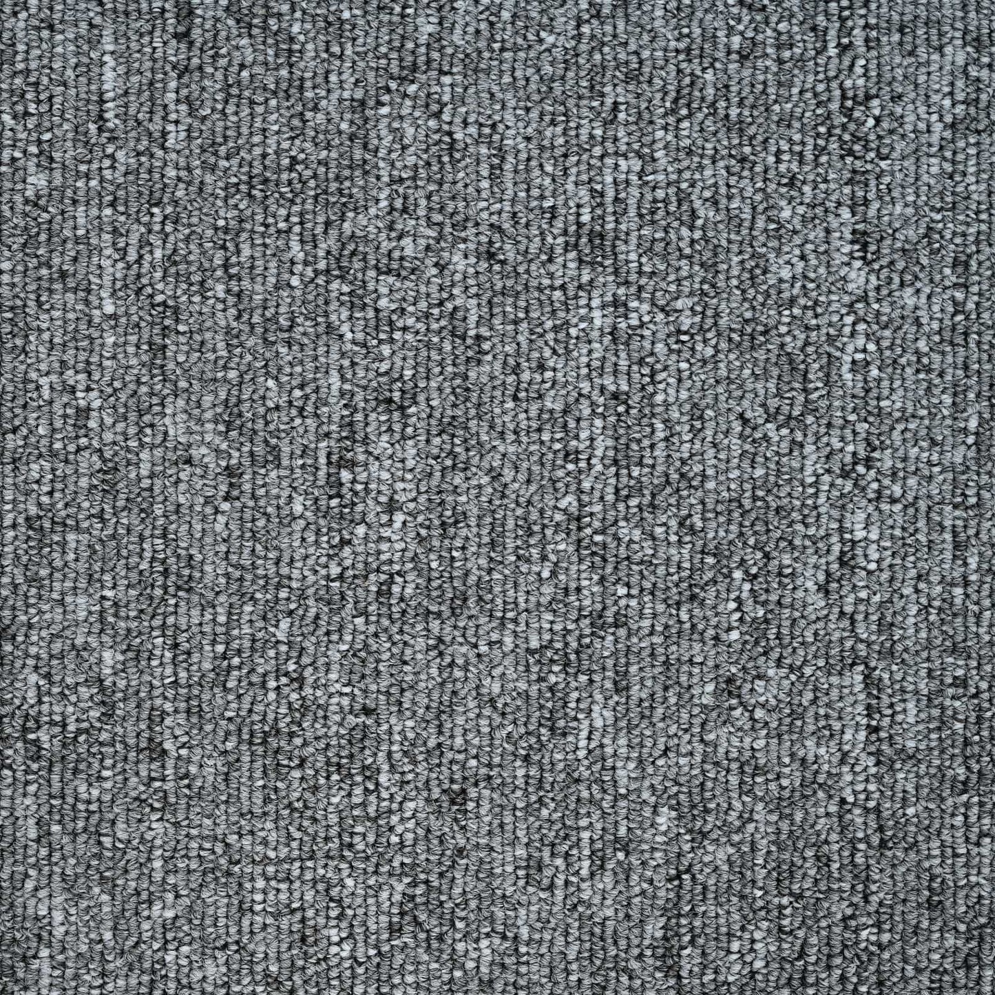 vidaXL Carpet Tile Light Grey 50 x 50 cm 20 pcs PP and Bitumen