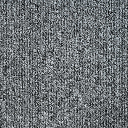 vidaXL Carpet Tile Light Grey 50 x 50 cm 36 pcs PP and Bitumen