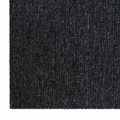 vidaXL Carpet Tile Dark Grey 50 x 50 cm 20 pcs PP and Bitumen