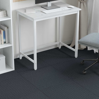 vidaXL Carpet Tile Blue Grey 50 x 50 cm 4 pcs PP and Bitumen