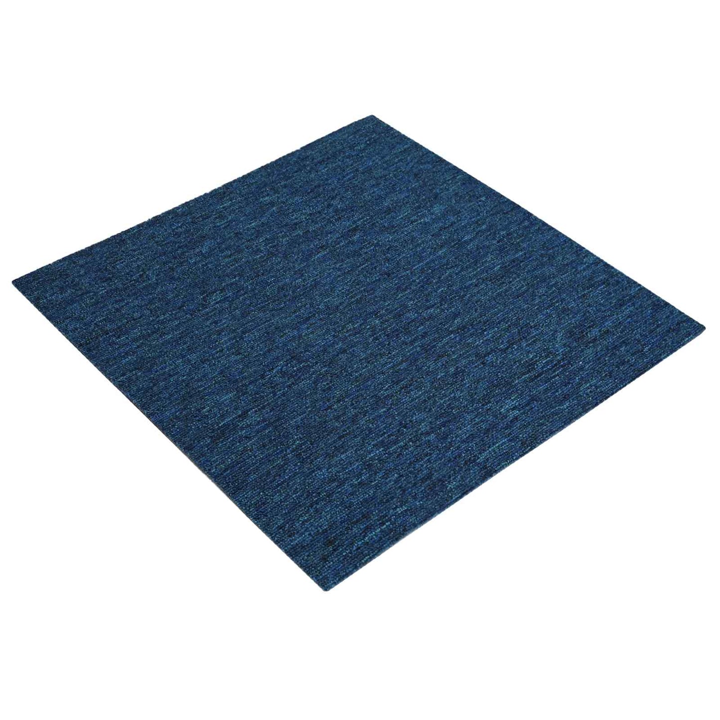 vidaXL Carpet Tile Blue 50 x 50 cm 20 pcs PP and Bitumen