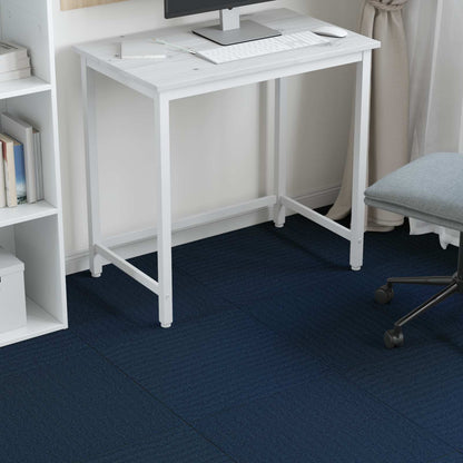 vidaXL Carpet Tile Blue 50 x 50 cm 36 pcs PP and Bitumen