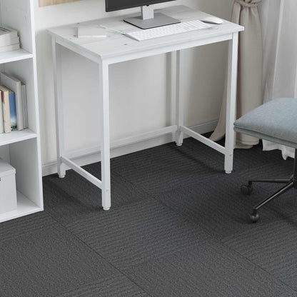 vidaXL Carpet Tile Medium Grey 50 x 50 cm 36 pcs PP and Bitumen