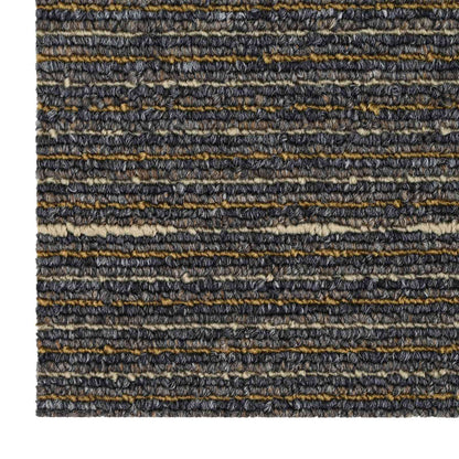 vidaXL Carpet Tile Striped Light Brown 50 x 50 cm 4 pcs PP and Bitumen