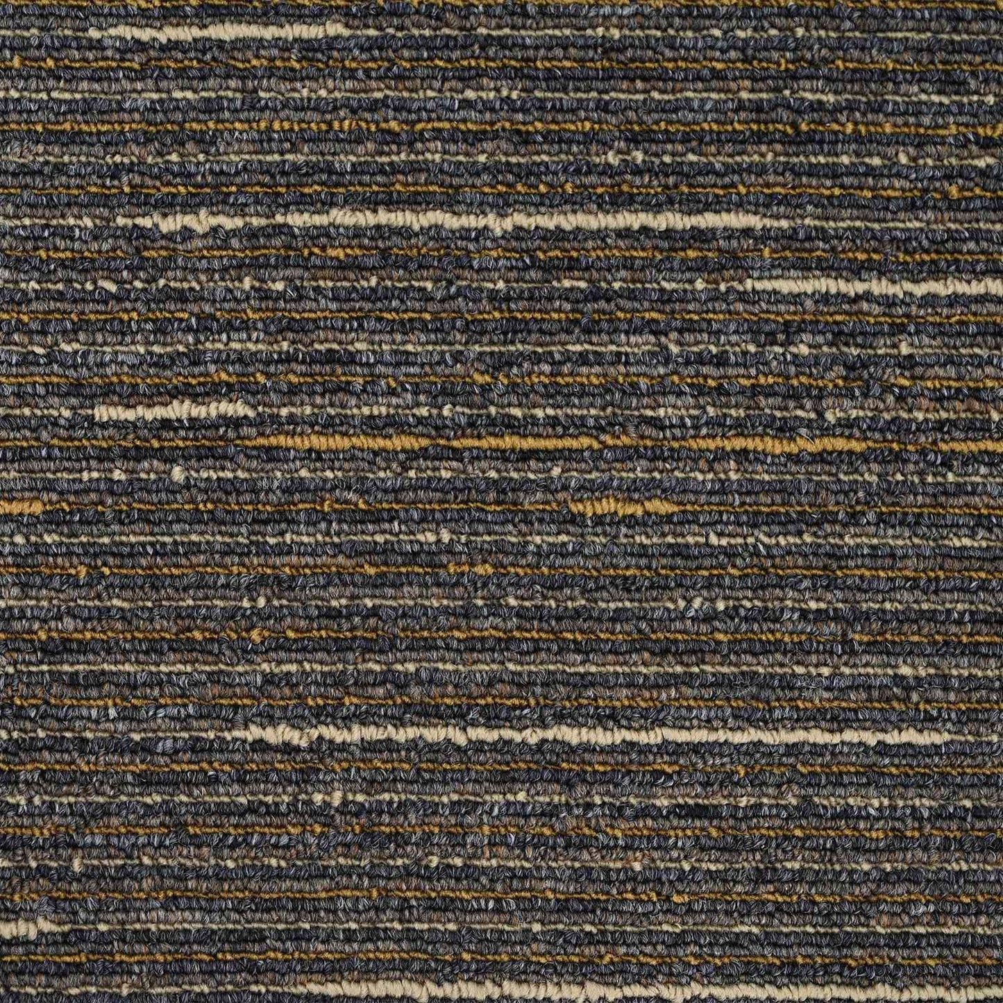 vidaXL Carpet Tile Striped Light Brown 50 x 50 cm 4 pcs PP and Bitumen