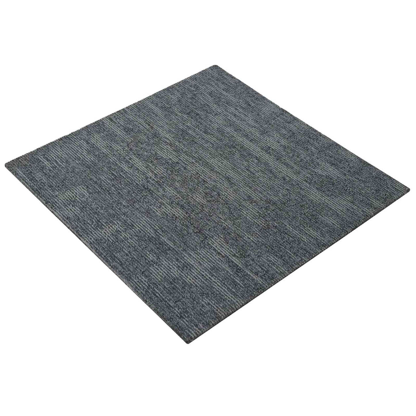 vidaXL Carpet Tile Sky Grey 50 x 50 cm 4 pcs PP and Bitumen