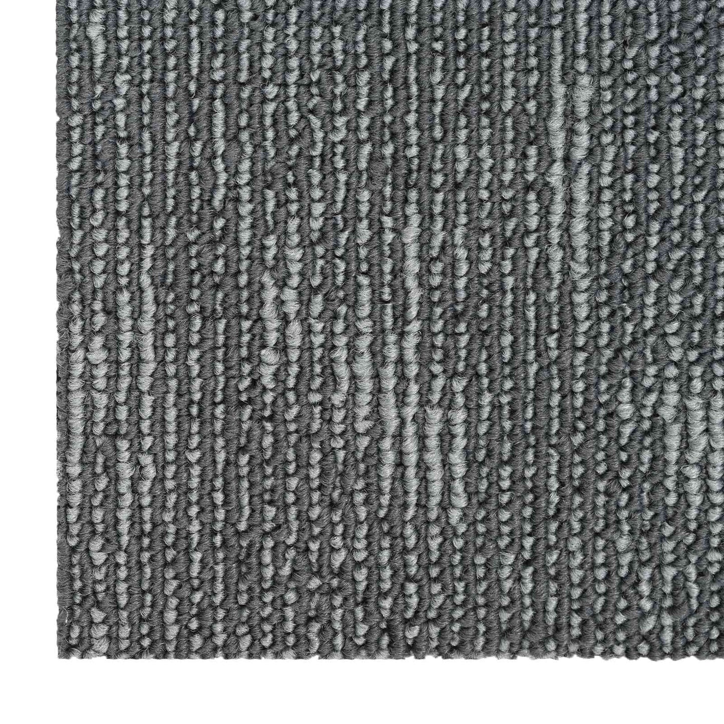 vidaXL Carpet Tile Concrete Grey 50 x 50 cm 20 pcs PP and Bitumen