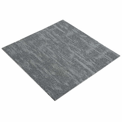 vidaXL Carpet Tile Concrete Grey 50 x 50 cm 36 pcs PP and Bitumen