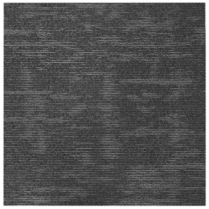 vidaXL Carpet Tile Charcoal Grey 50 x 50 cm 4 pcs PP and Bitumen