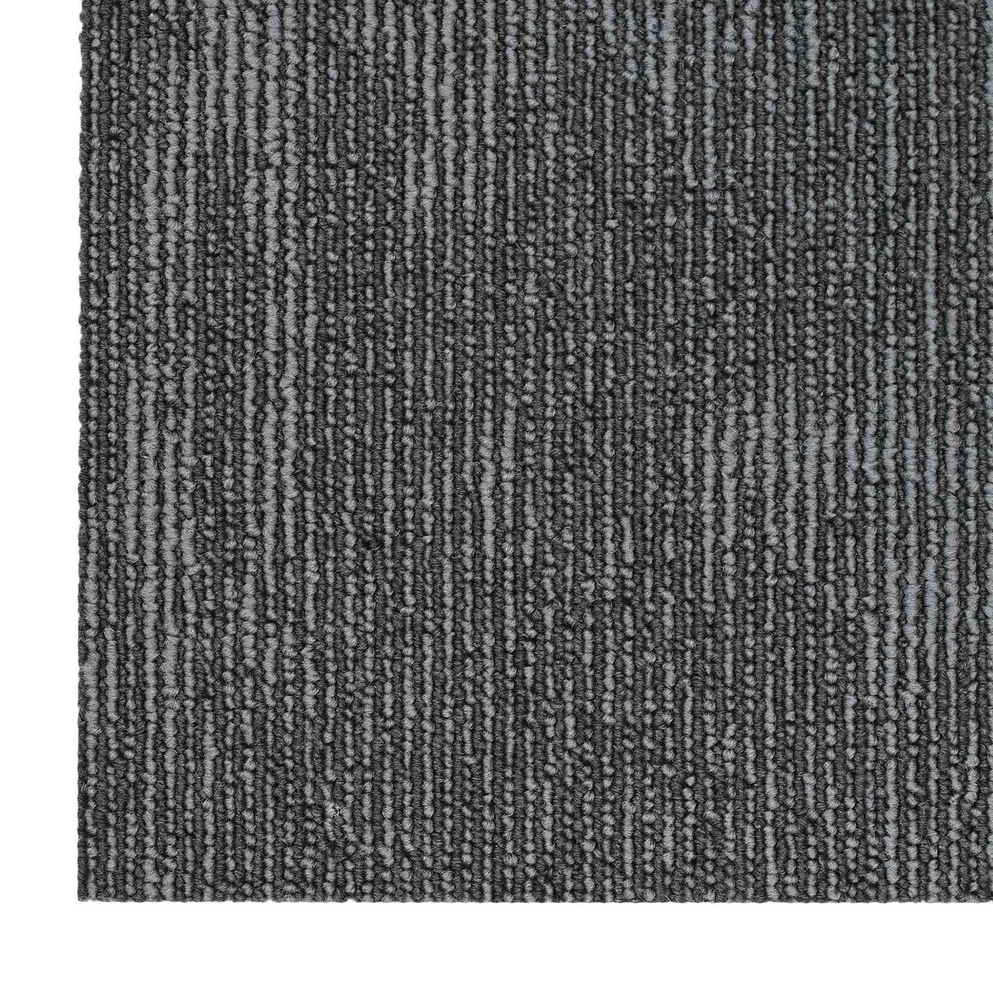 vidaXL Carpet Tile Charcoal Grey 50 x 50 cm 36 pcs PP and Bitumen