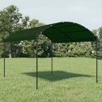 vidaXL Gazebo 4 x 3 x 2.6 m Green Polyester and Steel