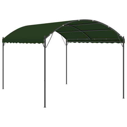 vidaXL Gazebo 4 x 3 x 2.6 m Green Polyester and Steel
