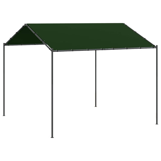 vidaXL Gazebo 4 x 4 x 2.6 m Taupe Polyester and Steel